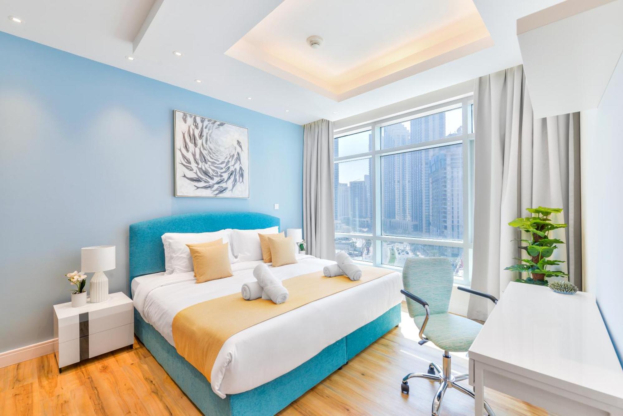 Appartement Lofts - Downtown Luxury - 5 Min Walk To Dubai Fountain! Extérieur photo